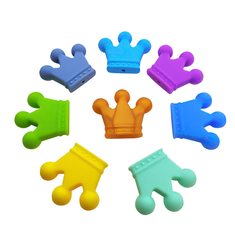 Wholesale Beads Silicone Food Grade Silicone Cactus Loose Beads 100pcs OLY-BDS-HeS006